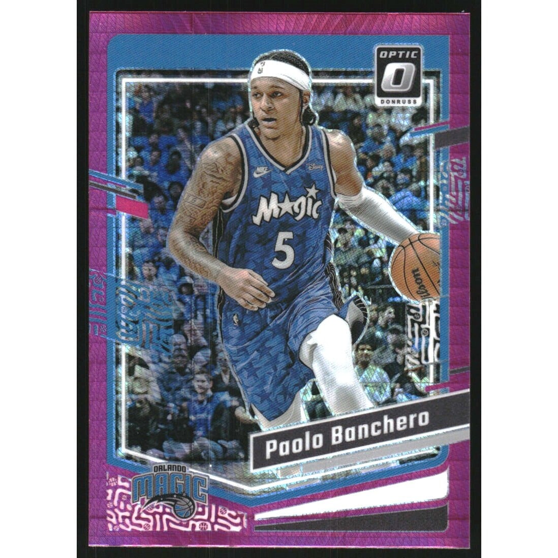 2023-24 Donruss Optic Hyper Pink #54 Paolo Banchero. rookie card picture