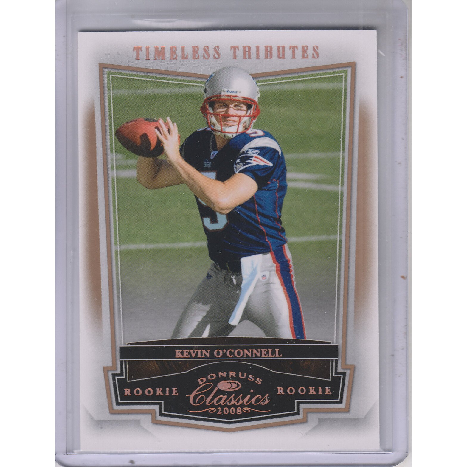 2008 Donruss Classics Timeless Tributes Bronze #221 Kevin O'Connell. rookie card picture