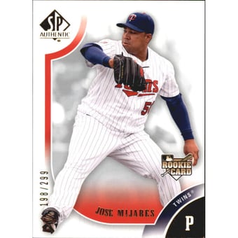 2009 SP Authentic Gold #151 Jose Mijares