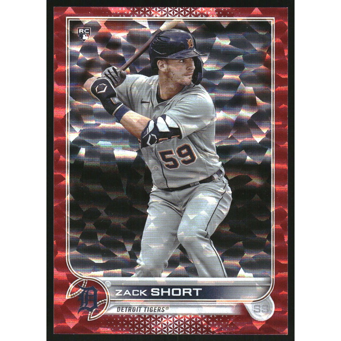 2022 Topps Red Foilboard #148 Zack Short