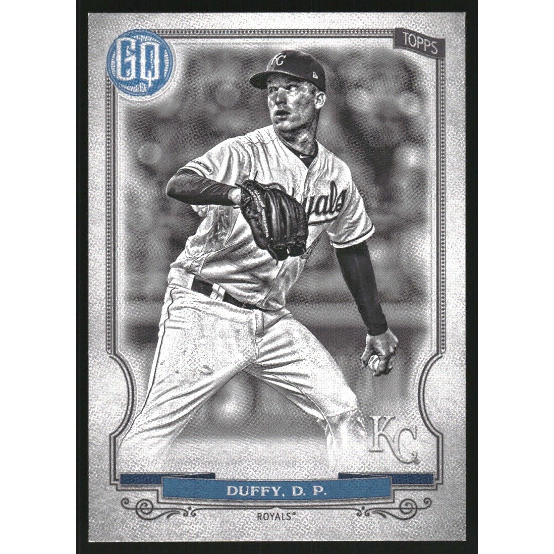 2020 Topps Gypsy Queen Black and White #214 Danny Duffy