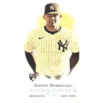 2024 Topps Allen and Ginter Mini Rookie Design Variations #RD18 Jasson Dominguez