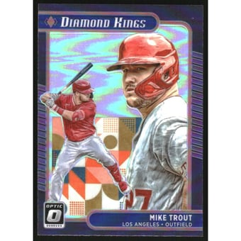 2021 Donruss Optic Holo #14 Mike Trout DK
