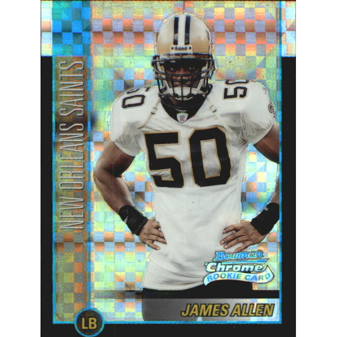 2002 Bowman Chrome Xfractors #213 James Allen