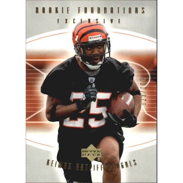 2004 Upper Deck Foundations Exclusive Gold #213 Keiwan Ratliff