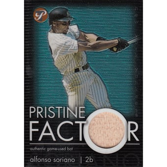 2003 Topps Pristine Factor Bat Relics #AS Alfonso Soriano