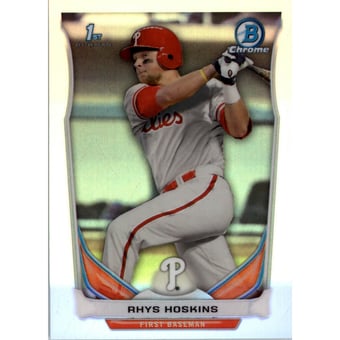 2014 Bowman Chrome Draft Refractors #CDP122 Rhys Hoskins