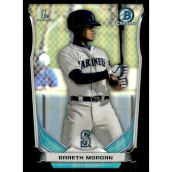 2014 Bowman Chrome Draft Black Refractors #CDP68 Gareth Morgan