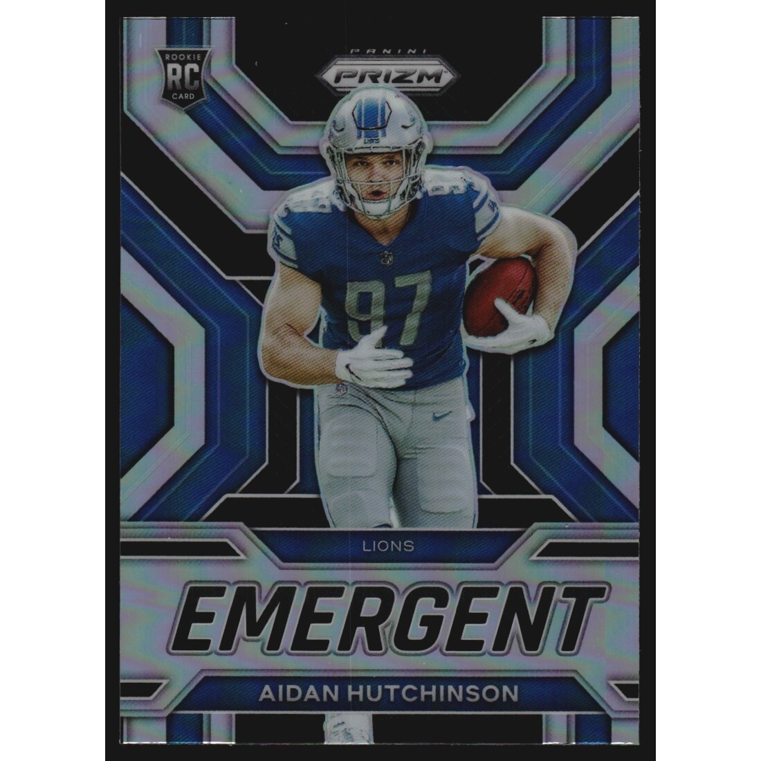 2022 Panini Prizm Emergent Prizms Silver #20 Aidan Hutchinson