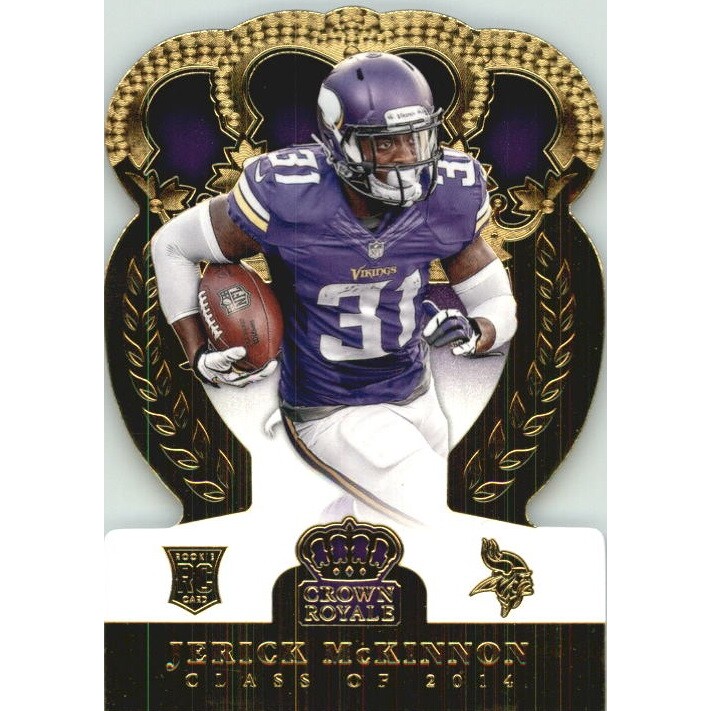 2014 Crown Royale Gold #127 Jerick McKinnon