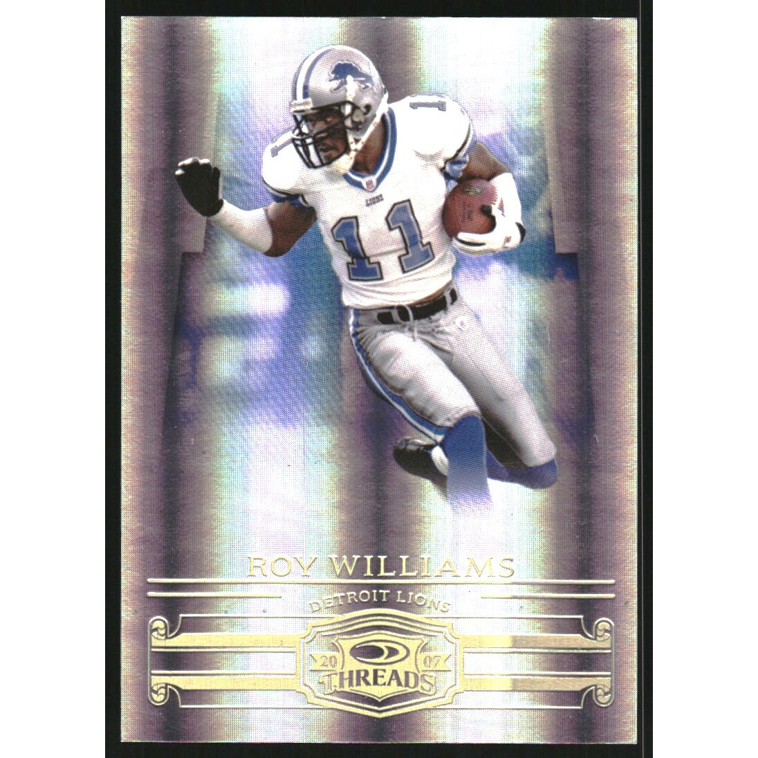2007 Donruss Threads Gold Holofoil #88 Roy Williams WR