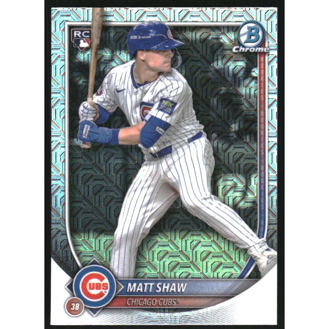 2025 Bowman Chrome Mega Box #46 Matt Shaw RC