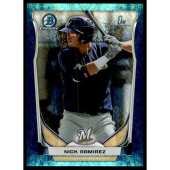 2014 Bowman Chrome Prospects Series 2 Bubble Refractors #BCP35 Nick Ramirez