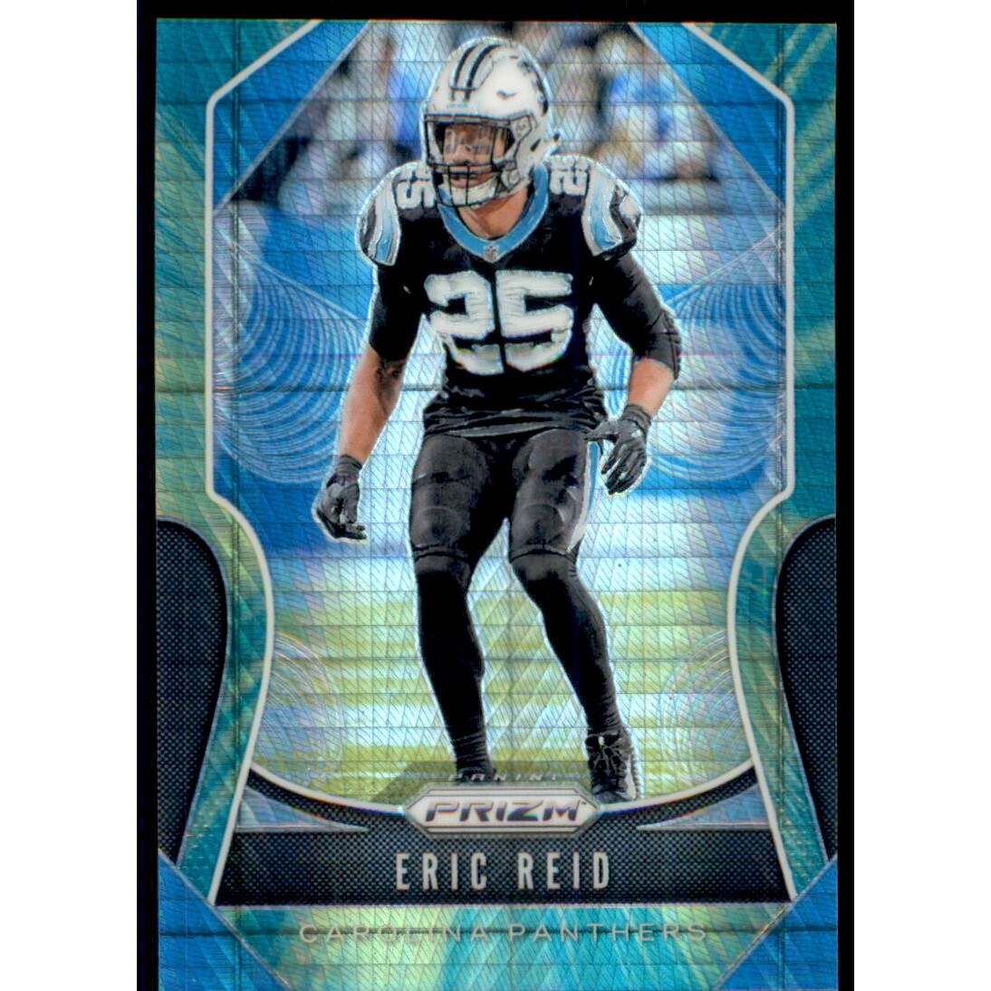 2019 Panini Prizm Prizms Hyper #180 Eric Reid. rookie card picture