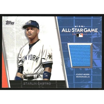 2017 Topps Update All Star Stitches #ASRSC Starlin Castro