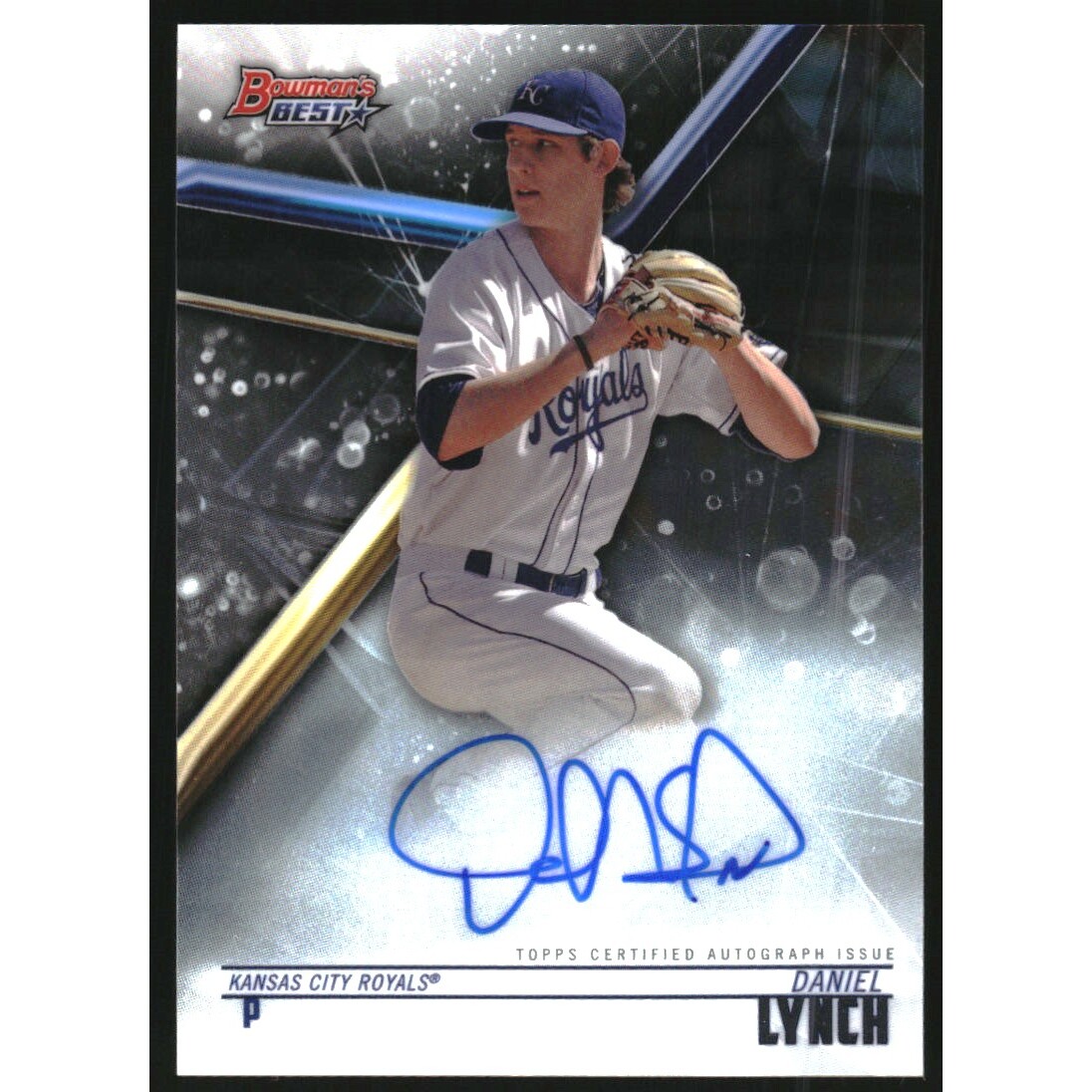 2018 Bowman's Best Best of '18 Autographs #B18DL Daniel Lynch. rookie card picture