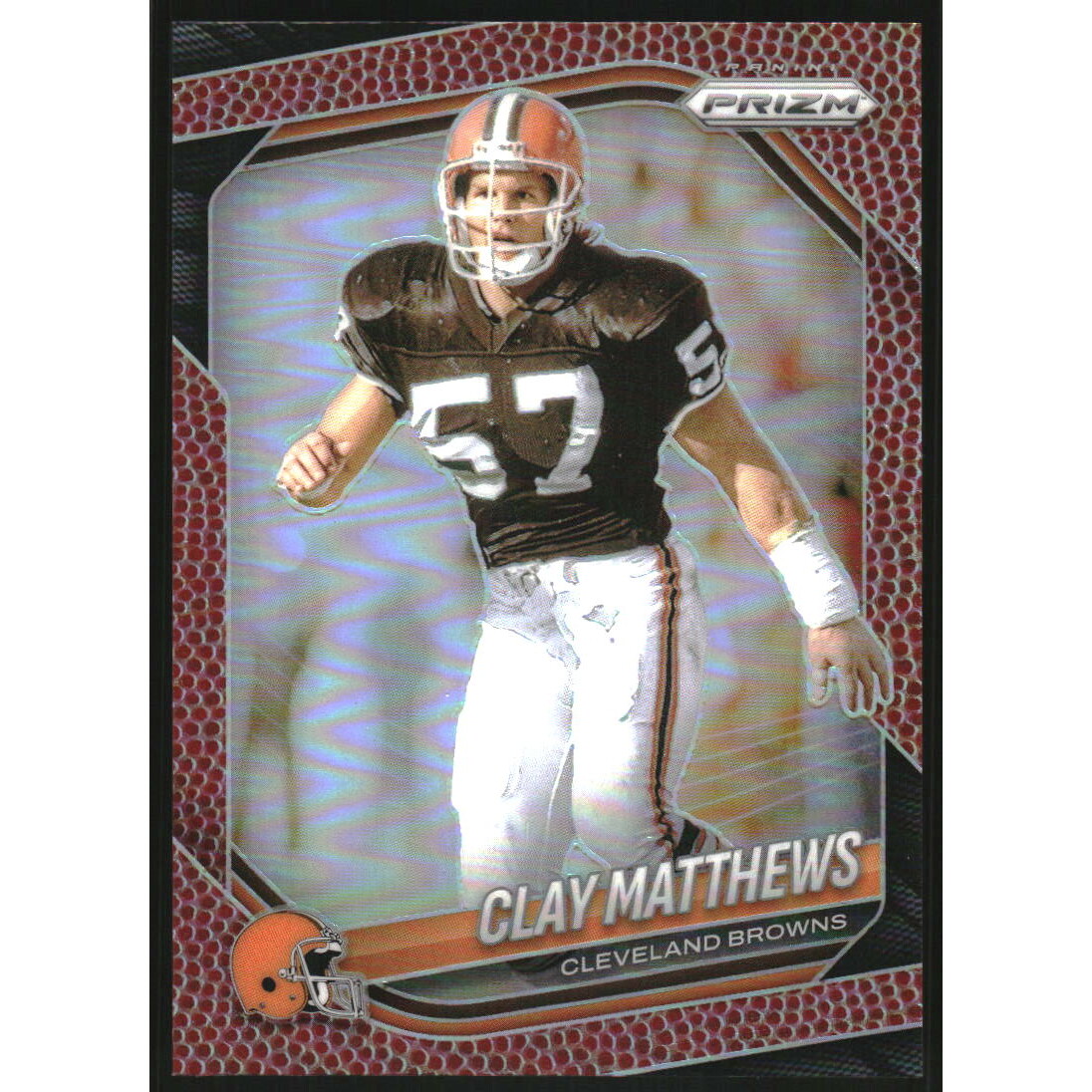 2025 Panini Prizm Prizms Pigskin #251 Clay Matthews Jr.