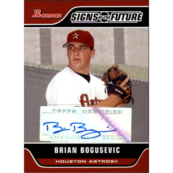 2006 Bowman Signs of the Future #BB Brian Bogusevic A. rookie card picture