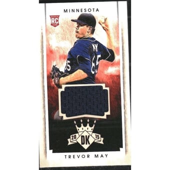 2015 Diamond Kings DK Minis Materials #182 Trevor May/99