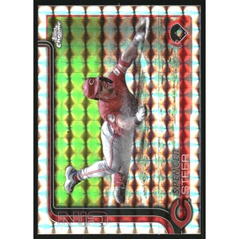 2025 Topps Chrome Geometric Refractors #174 Spencer Steer