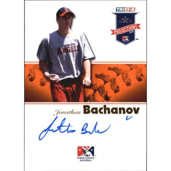2008 TRISTAR PROjections Autographs Orange #269 Jonathan Bachanov