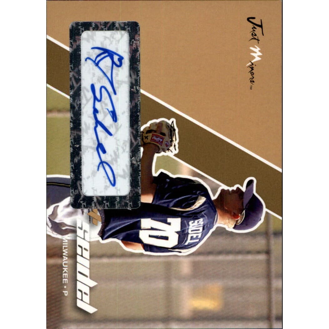 2008 Just Autographs Signatures Gold #65 R.J. Seidel