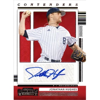 2021 Panini Contenders Contenders Autographs #17 Jonathan Hughes