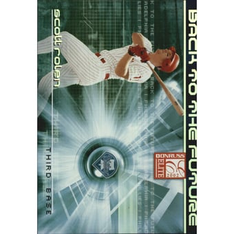 2002 Donruss Elite Back to the Future #1 S.Rolen/M.Byrd
