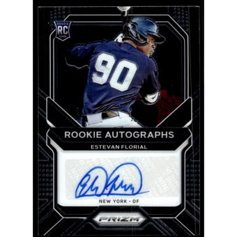 2021 Panini Prizm Rookie Autographs #67 Estevan Florial