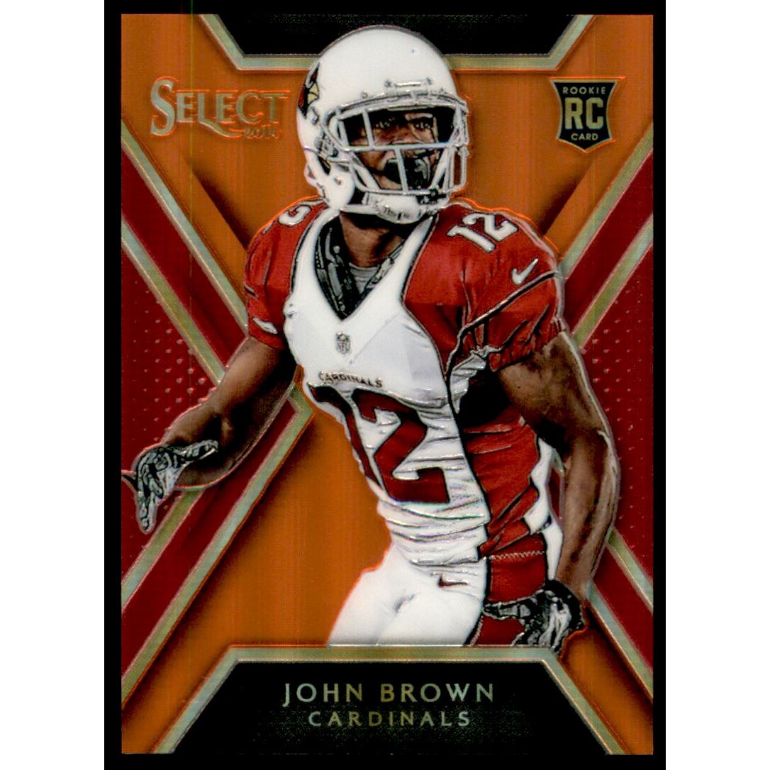 2014 Select Prizm Orange #164 John Brown