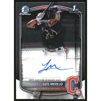 2025 Bowman Chrome Prospect Autographs #CPALM Luis Merejo