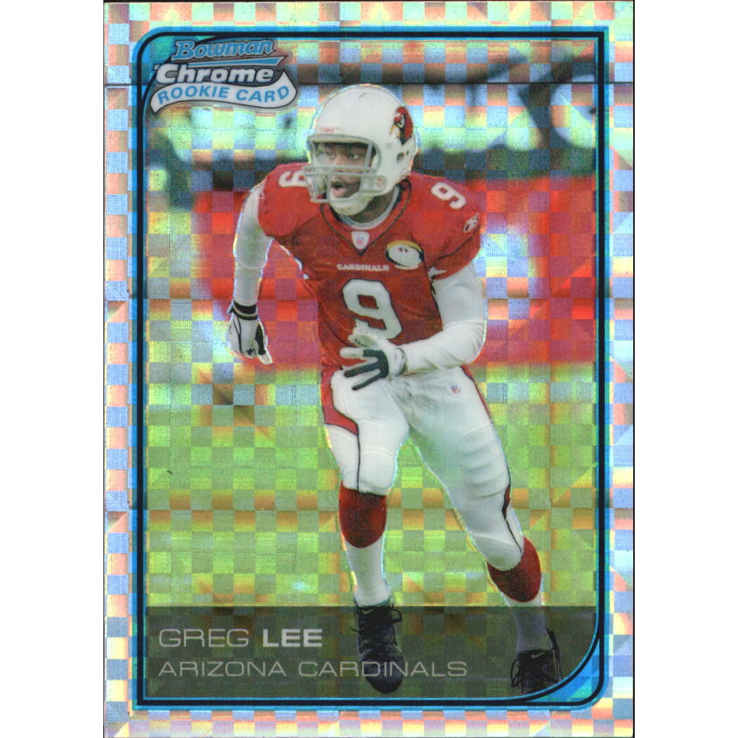 2006 Bowman Chrome Xfractors #22 Greg Lee. rookie card picture