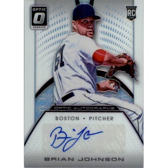 2016 Donruss Optic Autographs #OABJ Brian Johnson