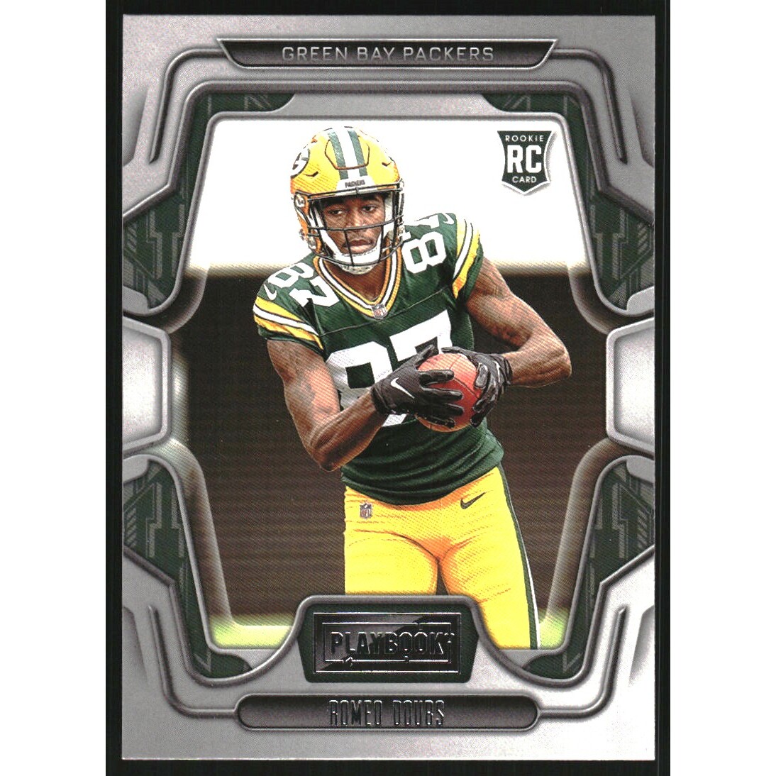 2022 Panini Playbook #135 Romeo Doubs RC