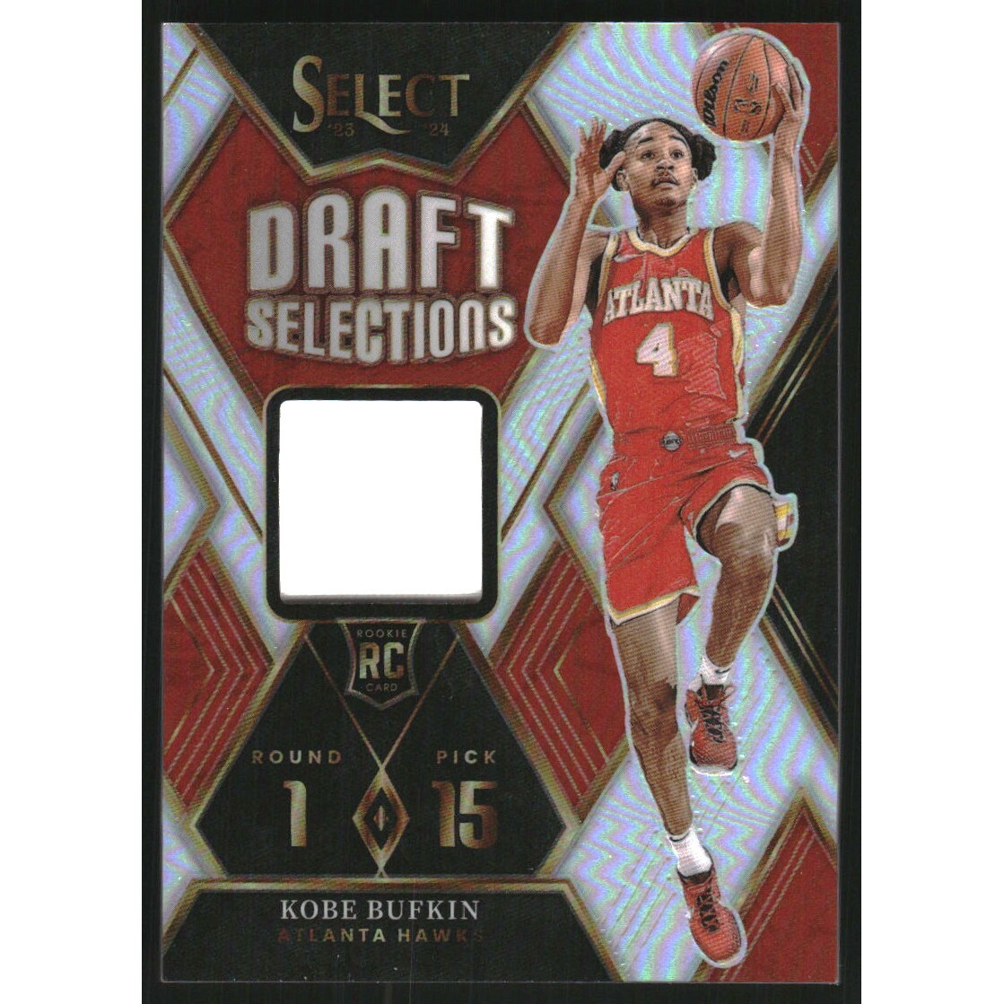 2023-24 Select Draft Selections Memorabilia #10 Kobe Bufkin 2023-24 Select Draft Selections Memorabilia #10 Kobe Bufkin