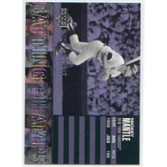 2002 UD Piece of History Batting Champs #B6 Mickey Mantle