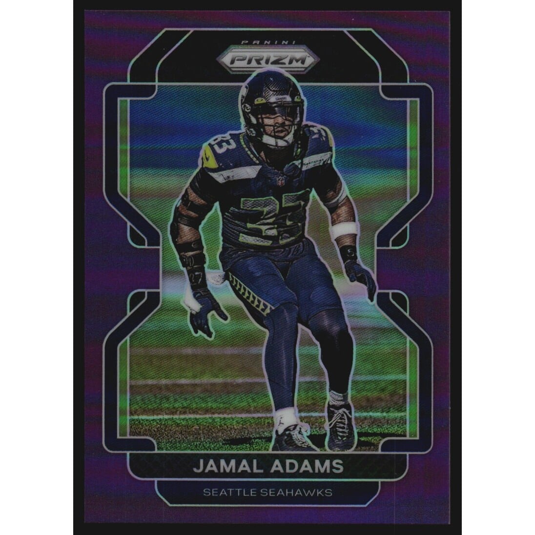 2021 Panini Prizm Prizms Purple #49 Jamal Adams. rookie card picture