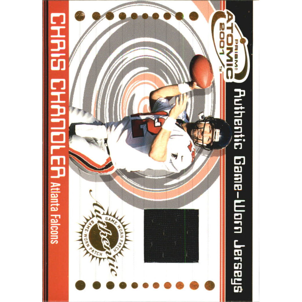 2001 Pacific Prism Atomic Jerseys #5 Chris Chandler