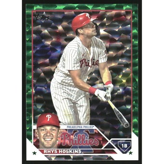 2023 Topps Green Foil #221 Rhys Hoskins