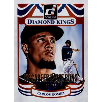 2014 Donruss Stat Line Career #227 Carlos Gomez DK/68
