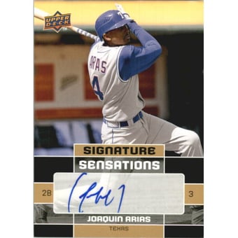 2010 Upper Deck Signature Sensations #JO Joaquin Arias