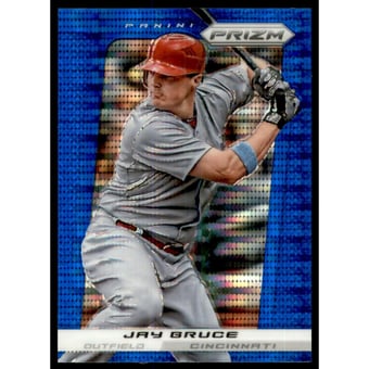 2013 Panini Prizm Prizms Blue Pulsar #57 Jay Bruce