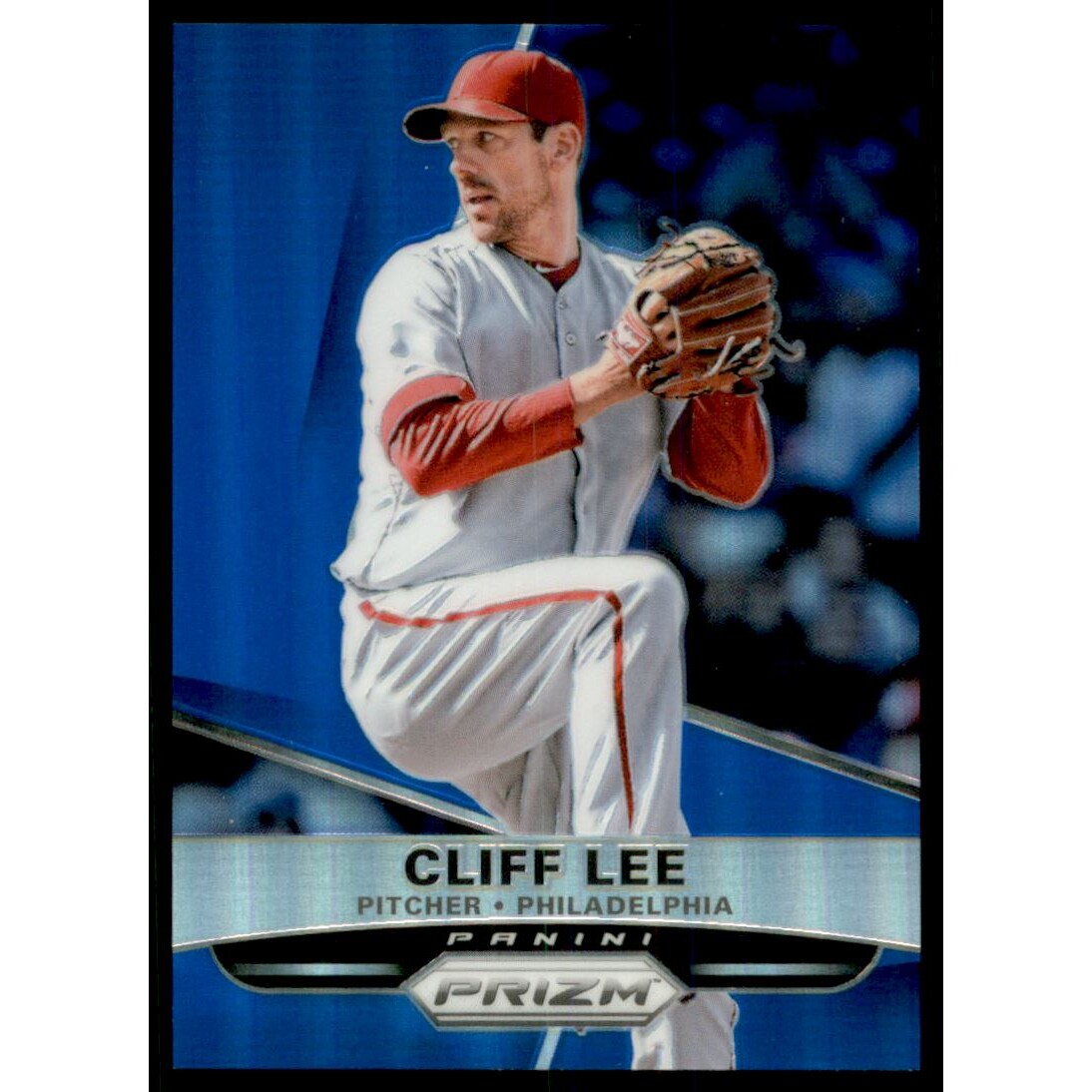 2015 Panini Prizm Prizms Blue #47 Cliff Lee. rookie card picture