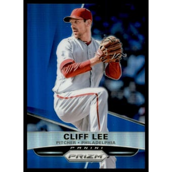 2015 Panini Prizm Prizms Blue #47 Cliff Lee