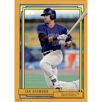 2017 Topps Archives 5x7 Gold #256 Ian Desmond