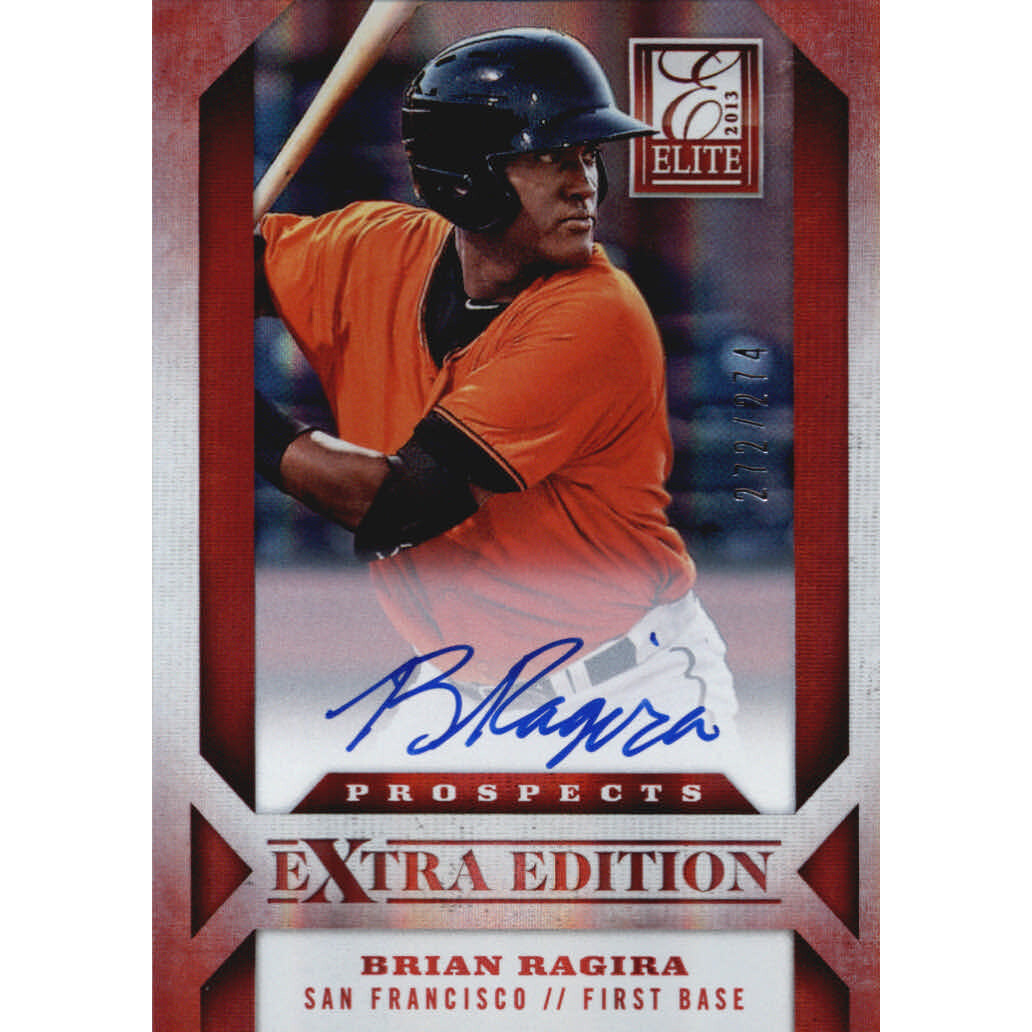 2013 Elite Extra Edition #160 Brian Ragira AU/274