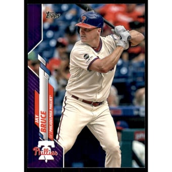 2020 Topps Meijer Purple #132 Jay Bruce