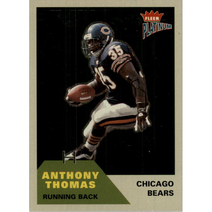 2002 Fleer Platinum Finish #133 Anthony Thomas