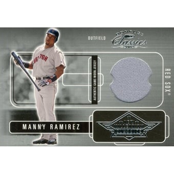 2002 Donruss Classics New Millennium Classics #51 Manny Ramirez Jsy/400