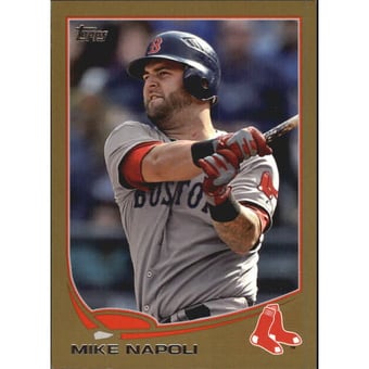 2013 Topps Mini Gold #659 Mike Napoli